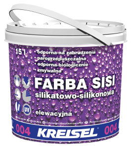 Силикатно-силиконовая краска FARBA SISI 004