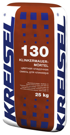 Цветная кладочная смесь для клинкера KLINKER-MAUERMÖRTEL 130