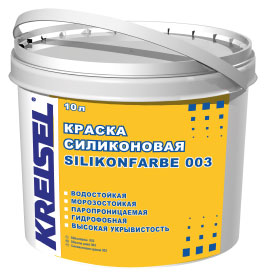 Фасадная силиконовая краска SILIKONFARBE 003