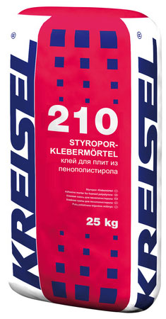 Клей для плит из пенополистирола STYROPOR-KLEBEMÖRTEL 210