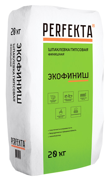 Шпаклевка гипсовая универсальная Perfekta Экофиниш