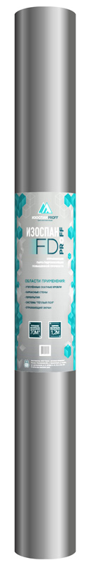 Отражающая паро-гидроизоляция повышенной прочности Изоспан FD