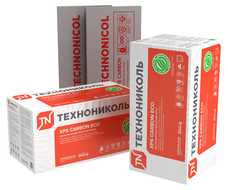 Экструзионный пенополистирол ТЕХНОНИКОЛЬ