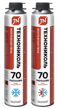 Пена монтажная профессиональная ТЕХНОНИКОЛЬ 70 PROFESSIONAL