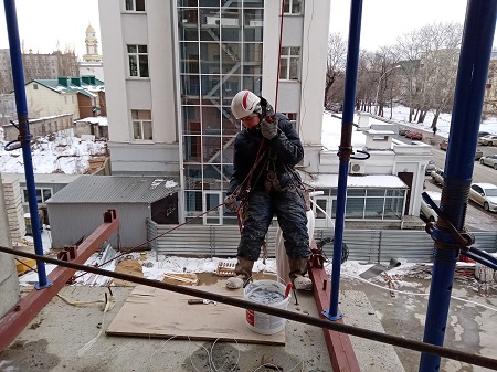 Алькор - услуги промышленных альпинистов
