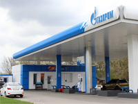 Устройство вентилируемого фасада - АЗС Газпром в Липецке