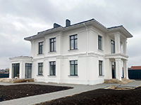 Устройство штукатурного фасада жилого дома в Данкове